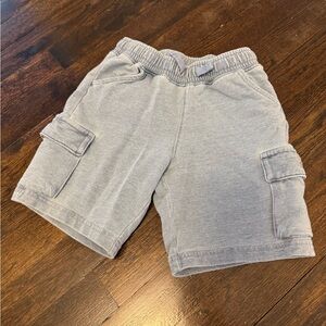 GAP Kids Denim Colored Cargo Brannan Bear Sweat Shorts - 5T